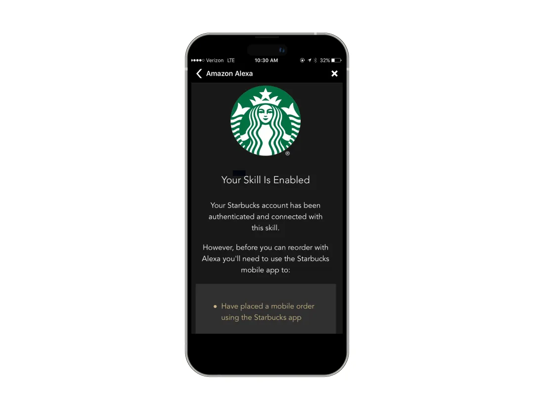 Starbucks: Voice Ordering Through Alexa and Samsung Bixby
