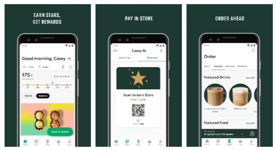 Starbucks rewards program