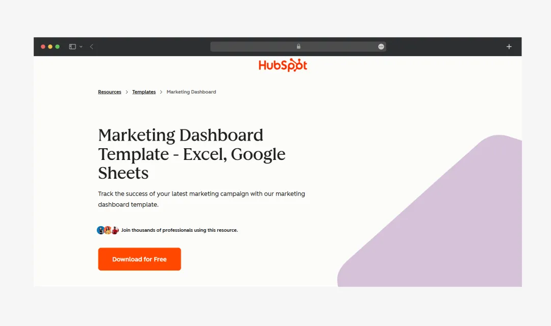 HubSpot Lead Magnet Example