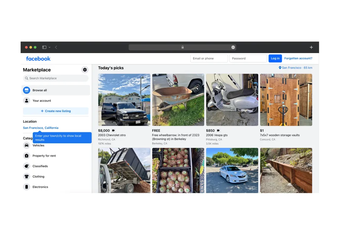 Facebook Marketplace