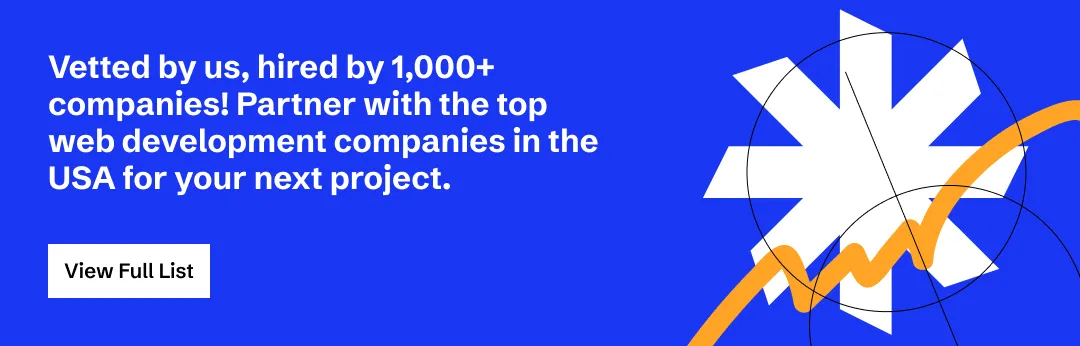 top web development companies in the USA