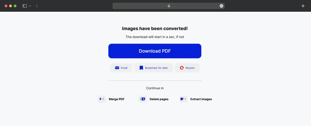  Download the Output