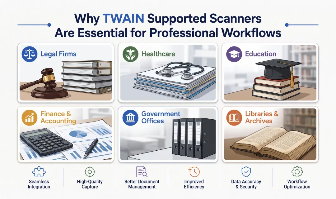 Applications of TWAIN-Supported Scanners