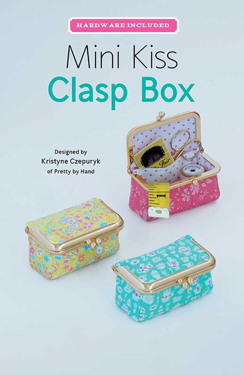 Mini Kiss Clasp Box ZW 4066 Zakka Workshop#1 at Moda Fabrics +
