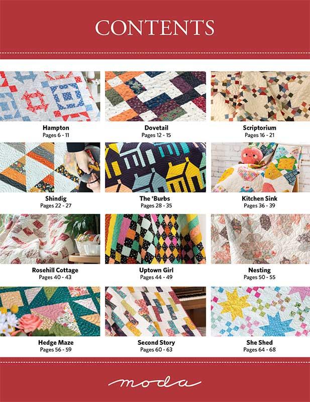 Home - Piece By Piece MOD 1001 MODA#1 at Moda Fabrics + Supplies