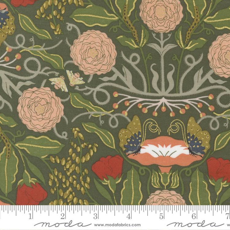 Meadowmere Metallic Forest 48360 33M Moda 1 at Moda Fabrics + Supplies