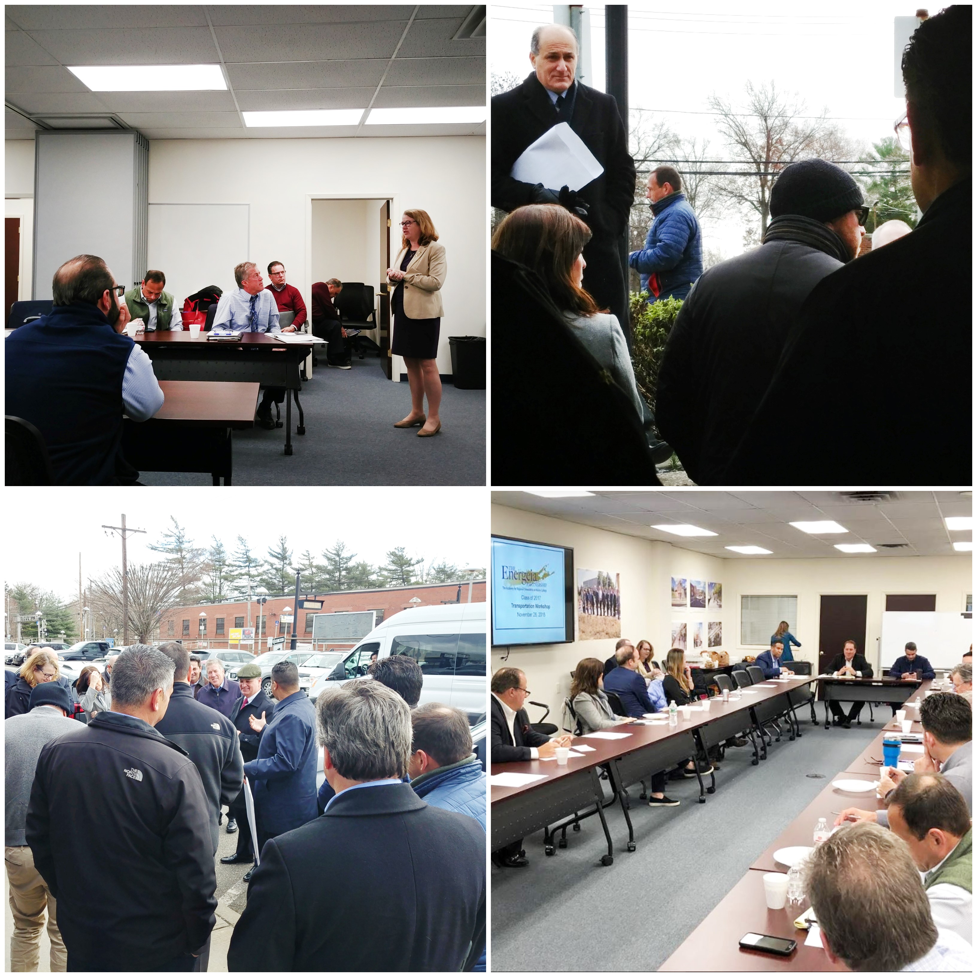 Energia Class Visits LIRR Expansion Project Westbury 11-28-18