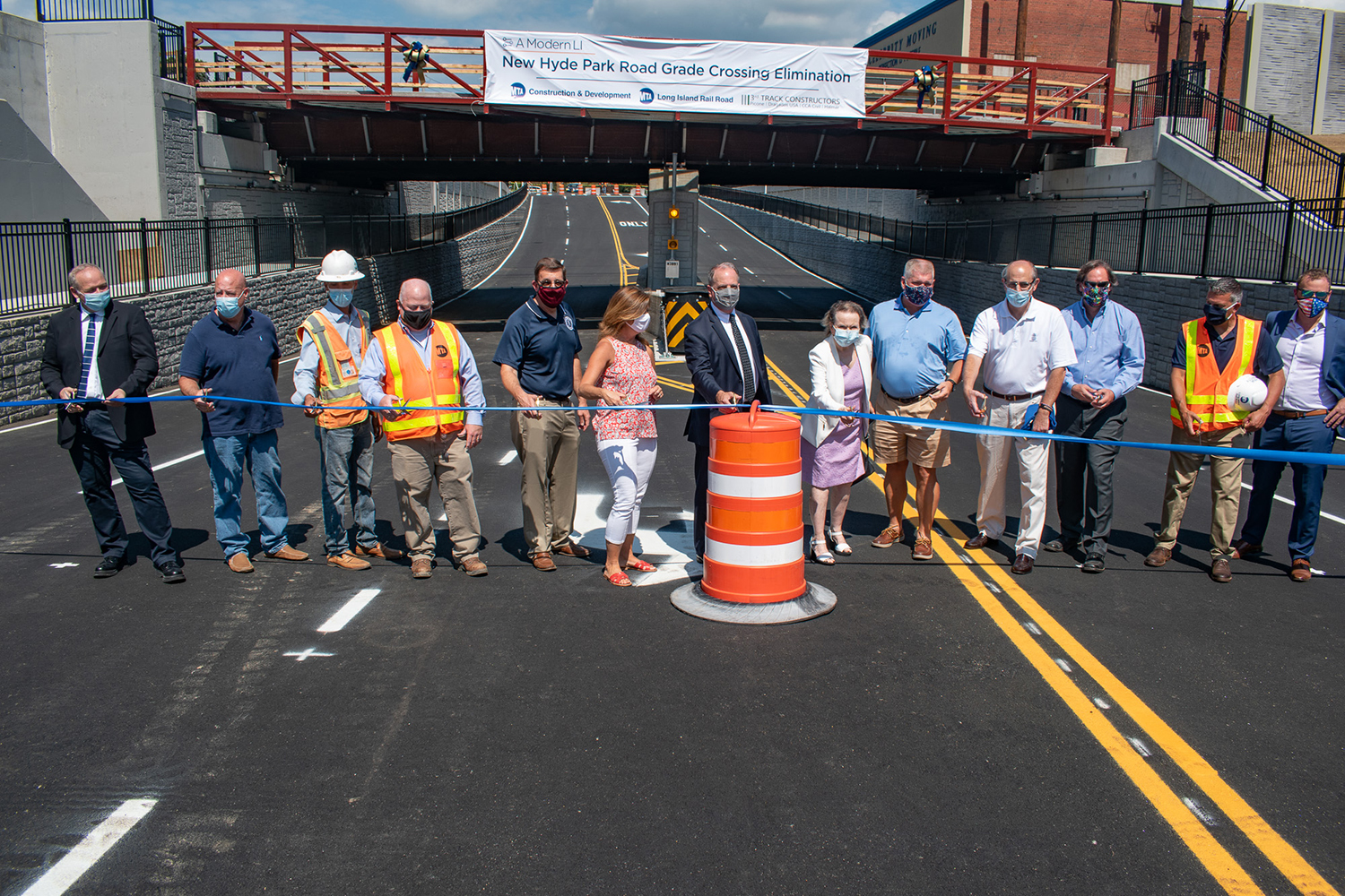 Governor Cuomo announces New Hyde Park Grade Crossing eliminated and road reopened ahead of schedule - 08-24-2020