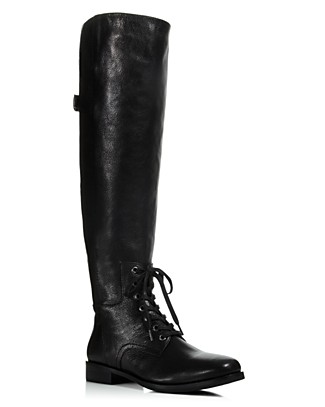 POUR LA VICTOIRE Cairo Lace Up Tall Boots