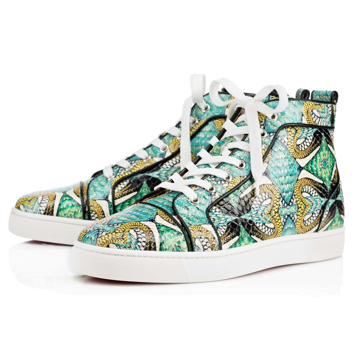 Artesur » christian louboutin louis men's flat Multi Python