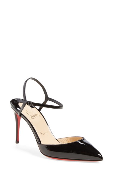 christian louboutin patent leather ankle strap pumps christian louboutin patent leather ankle strap pumps