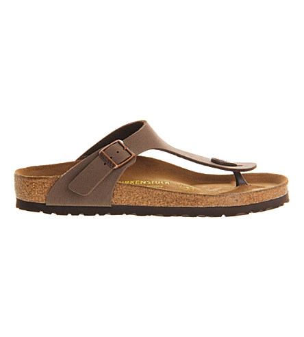 BIRKENSTOCK Faux-Leather Thong Sandals