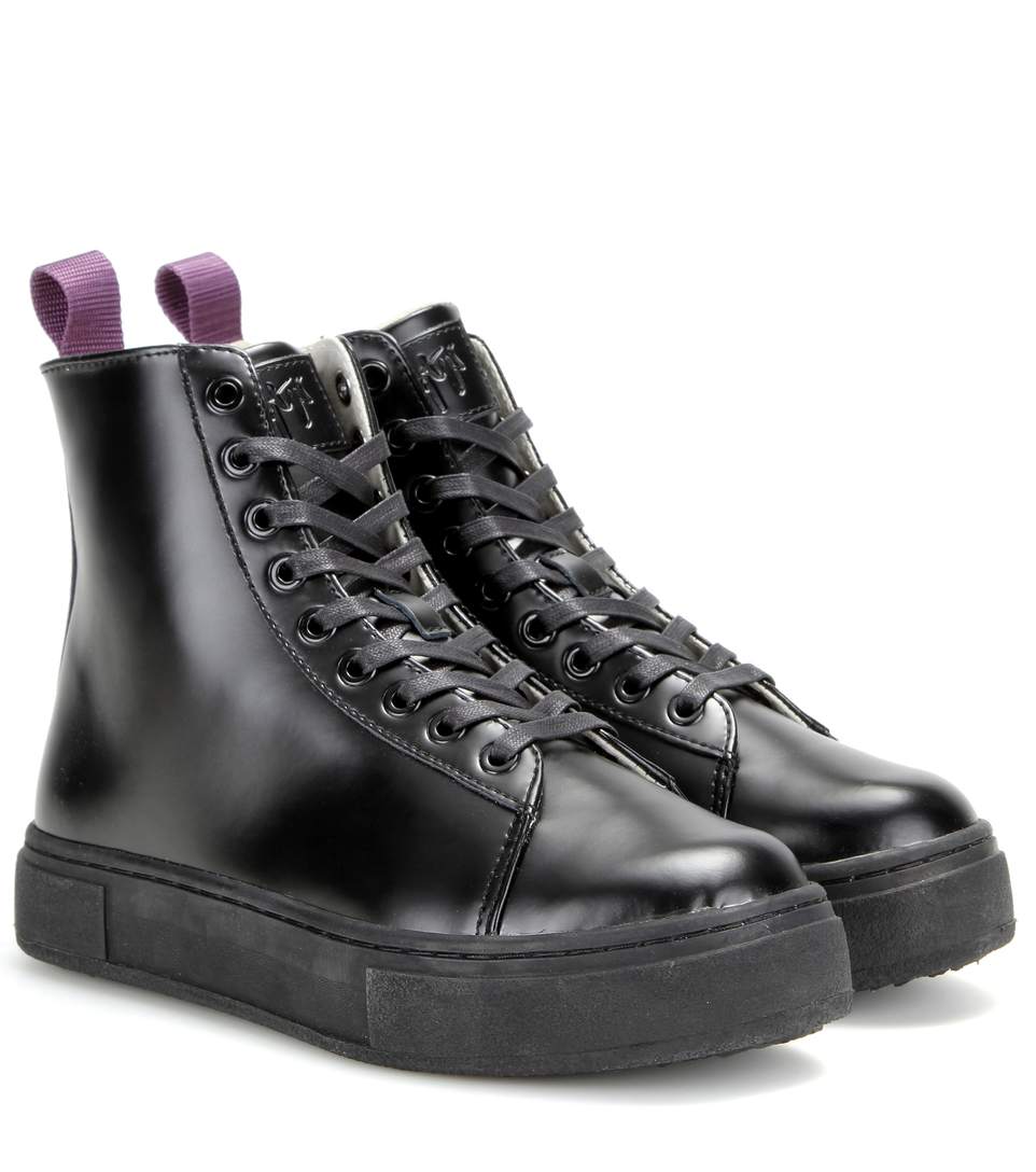 EYTYS Kibo leather high-top sneakers