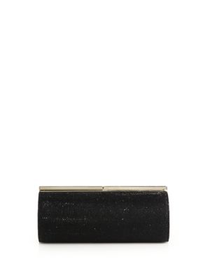 JIMMY CHOO Trinket Lamé Glitter Clutch