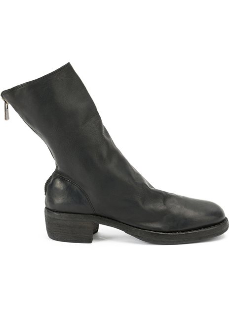 GUIDI SLINGBACK ANKLE BOOTS