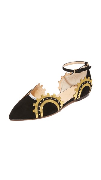 CHARLOTTE OLYMPIA Machine Age Flats