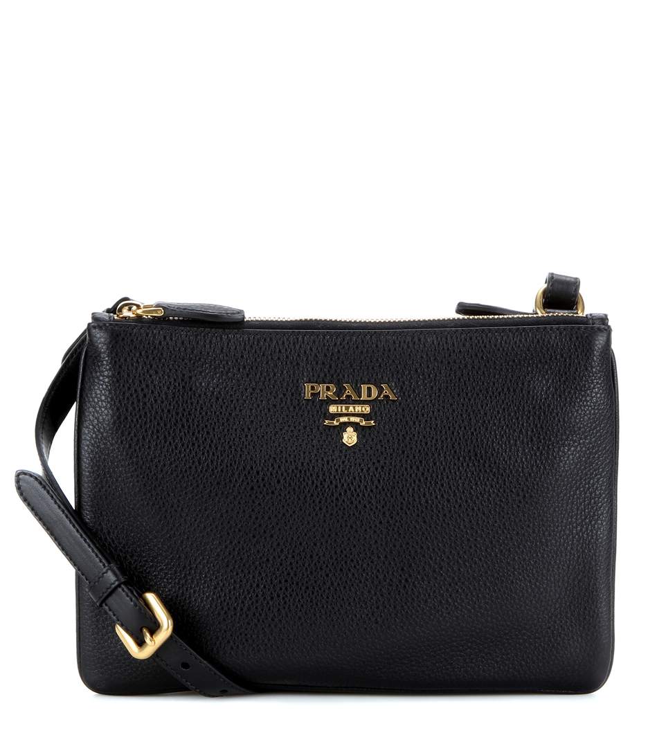 PRADA Daino Small leather cross-body bag