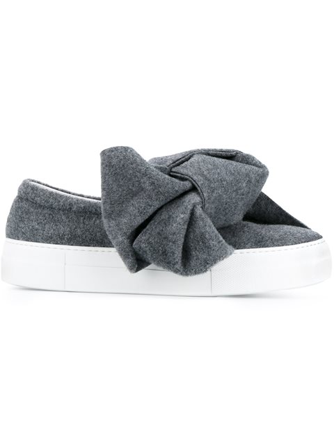 JOSHUA SANDERS bow detail slip-on sneakers