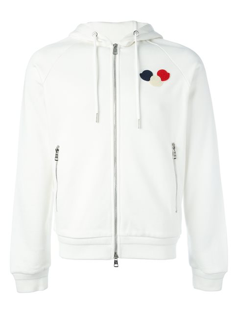 MONCLER MONCLER - LOGO PLAQUE HOODIE 