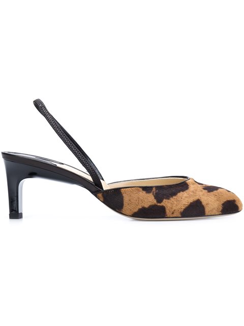 PAUL ANDREW animal print pumps