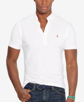 POLO RALPH LAUREN MEN'S HAMPTON COTTON POLO SHIRT