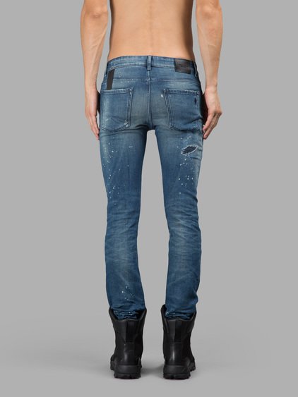 MARCELO BURLON COUNTY OF MILAN MARCELO BURLON - COUNTY OF MILAN MEN'S BLUE JEANS