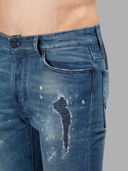 MARCELO BURLON COUNTY OF MILAN MARCELO BURLON - COUNTY OF MILAN MEN'S BLUE JEANS