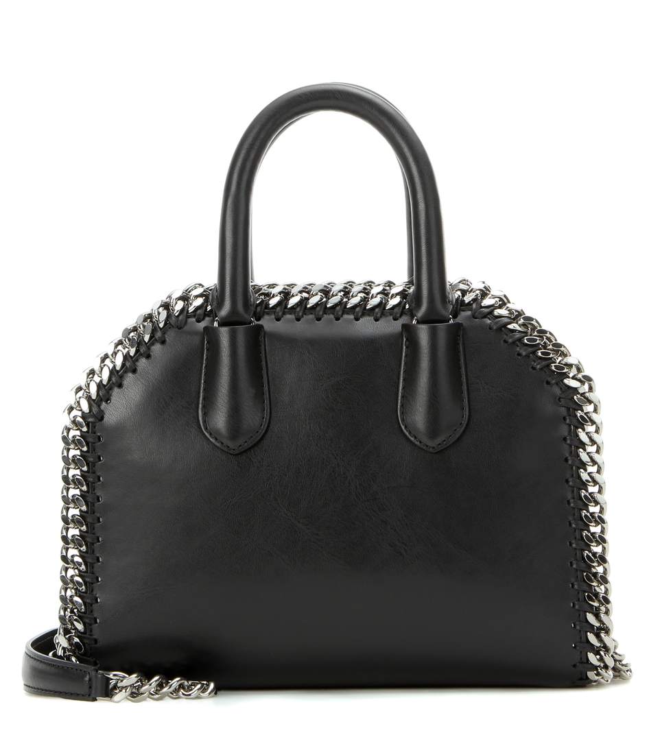 3 Stores STELLA MCCARTNEY Falabella Mini Box TopHandle Satchel Bag