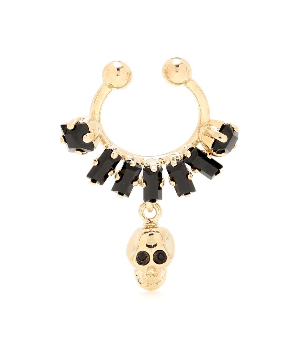 GIVENCHY Crystal-embellished nose ring