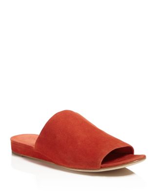 VINCE BARTLEY OPEN TOE SLIDES