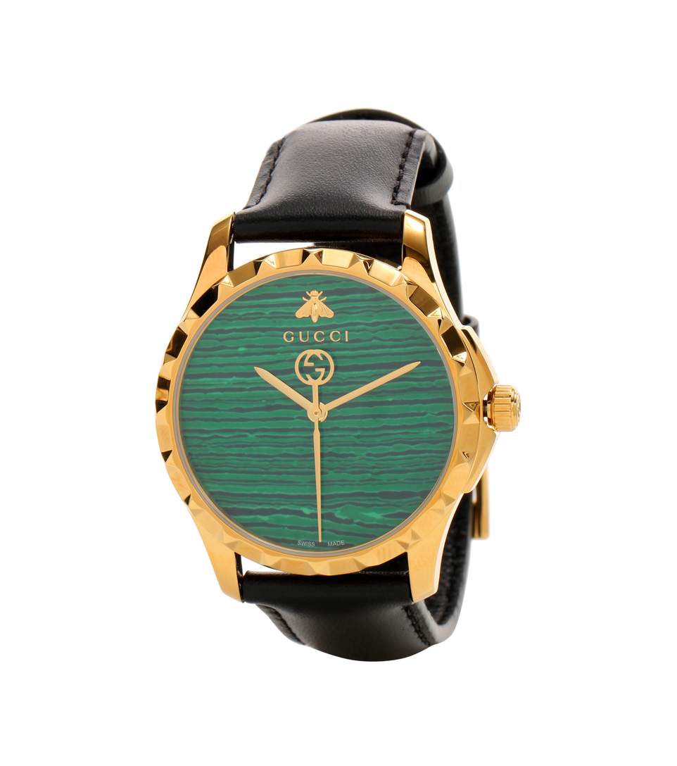 GUCCI Le Marché des Merveilles 38mm leather watch