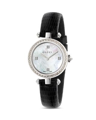 GUCCI Diamantissima Diamond Bezel Watch, 27mm