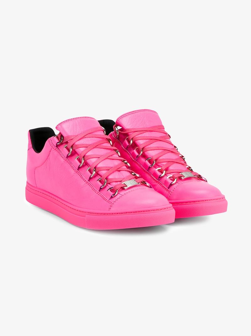 balenciaga arena pink