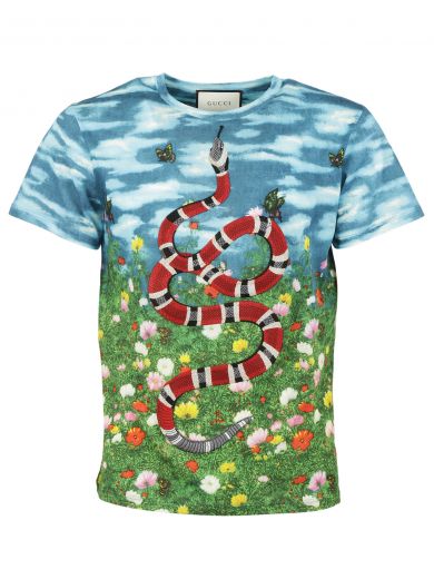 gucci snake t shirt