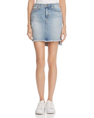 JOE'S JEANS HIGH-LOW MINI SKIRT