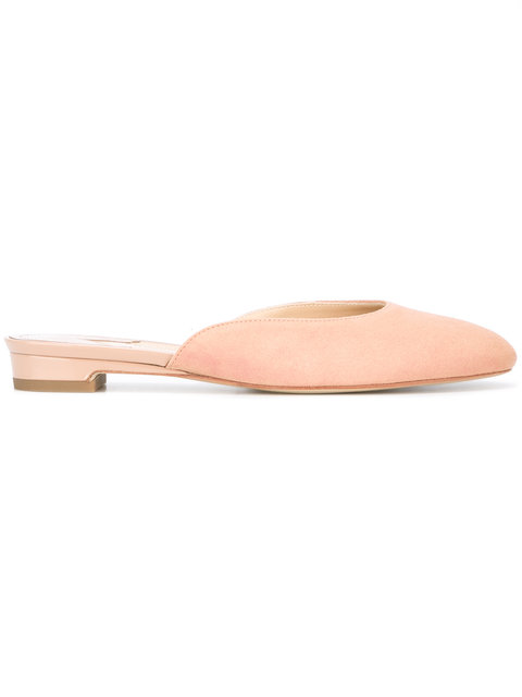 PAUL ANDREW ROUND TOE MULES
