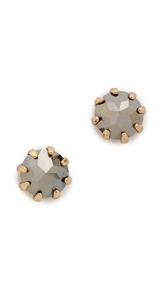REBECCA MINKOFF RHINESTONE STUD EARRINGS