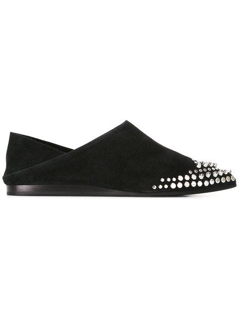 MCQ BY ALEXANDER MCQUEEN Liberty Fold studded slipper