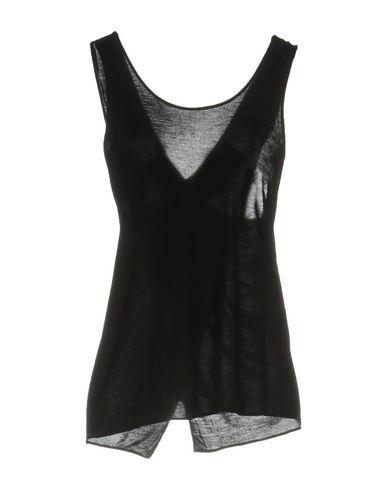 ENZA COSTA ENZA COSTA WOMAN TOP BLACK SIZE S RAYON, SILK