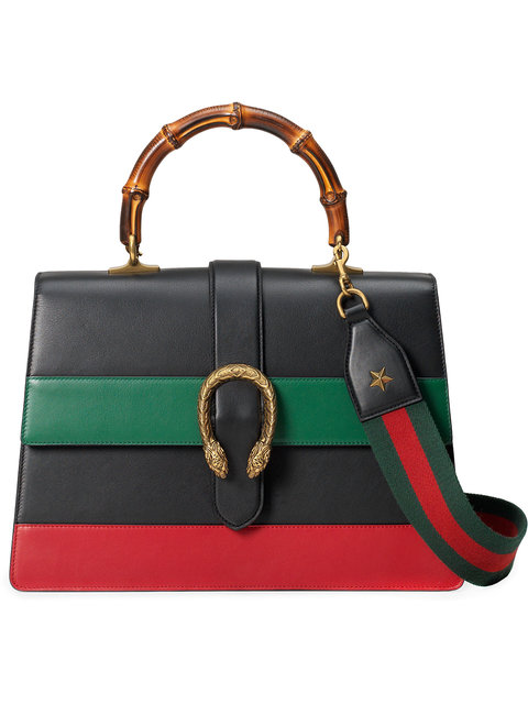 GUCCI GUCCI DIONYSUS TOP HANDLE BAG - BLACK