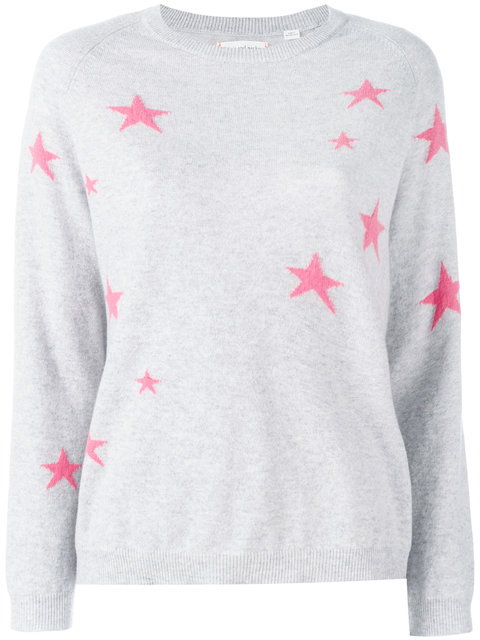CHINTI & PARKER CASHMERE STAR SWEATER