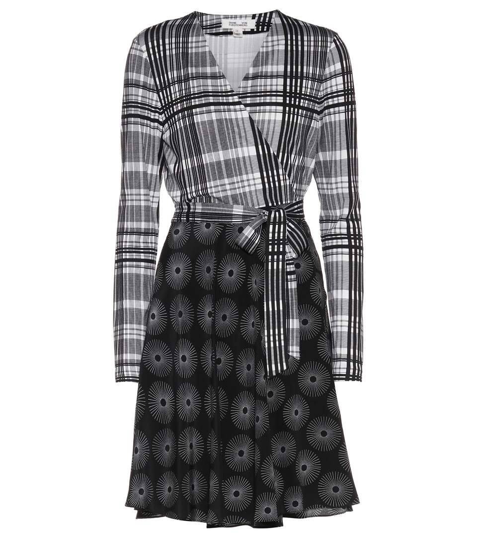 DIANE VON FURSTENBERG SILK WRAP DRESS