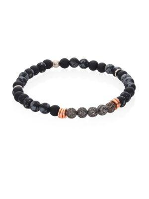 Tateossian Stonehenge Beaded Bracelet