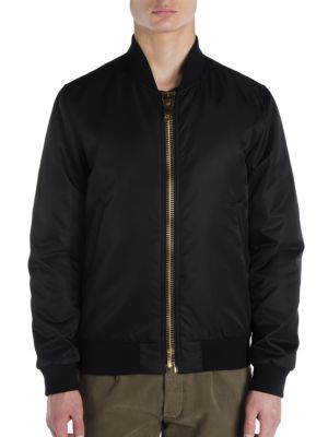 PALM ANGELS Maxi Puller Bomber Jacket
