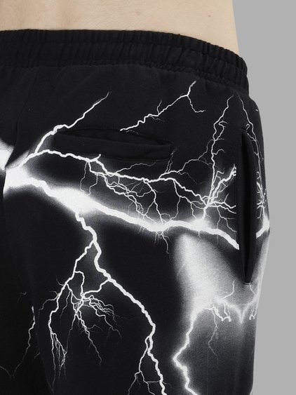 MARCELO BURLON COUNTY OF MILAN MARCELO BURLON - COUNTY OF MILAN MEN'S BLACK TELGO SWEATPANTS