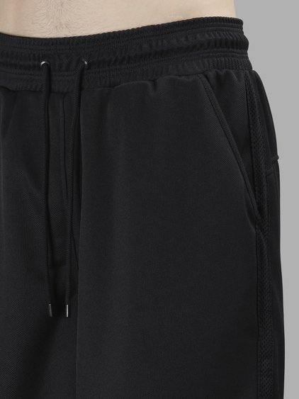 MARCELO BURLON COUNTY OF MILAN MARCELO BURLON - COUNTY OF MILAN MEN'S BLACK YATEL SHORTS