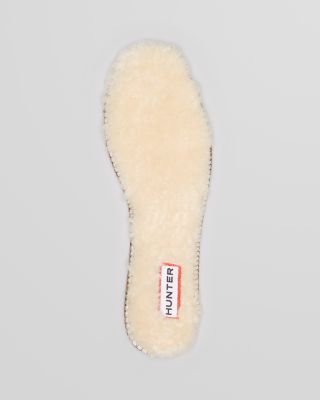HUNTER SHEARLING BOOT INSOLES