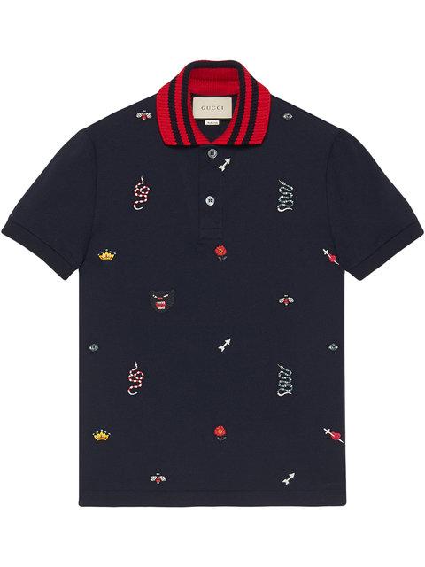 gucci panther polo