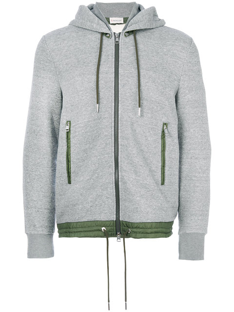 MONCLER detachable hooded hoodie