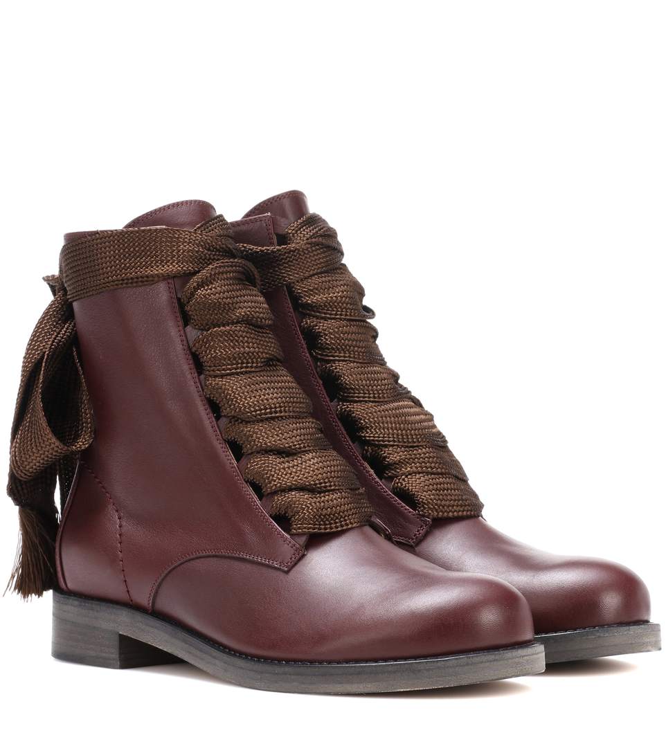 CHLOÉ Harper leather ankle boots